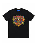 T-Shirt Art Super Money Stampa Aquila | Strass 100% Cotone SS26