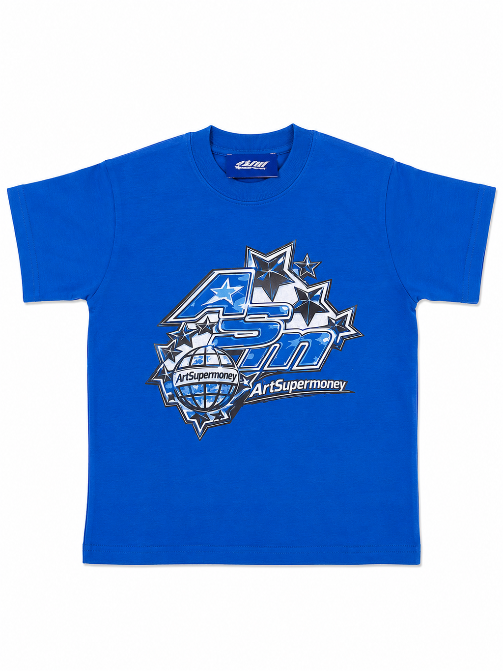T-Shirt Art Super Money ASM | Stampa e Strass Made in Italy SS26