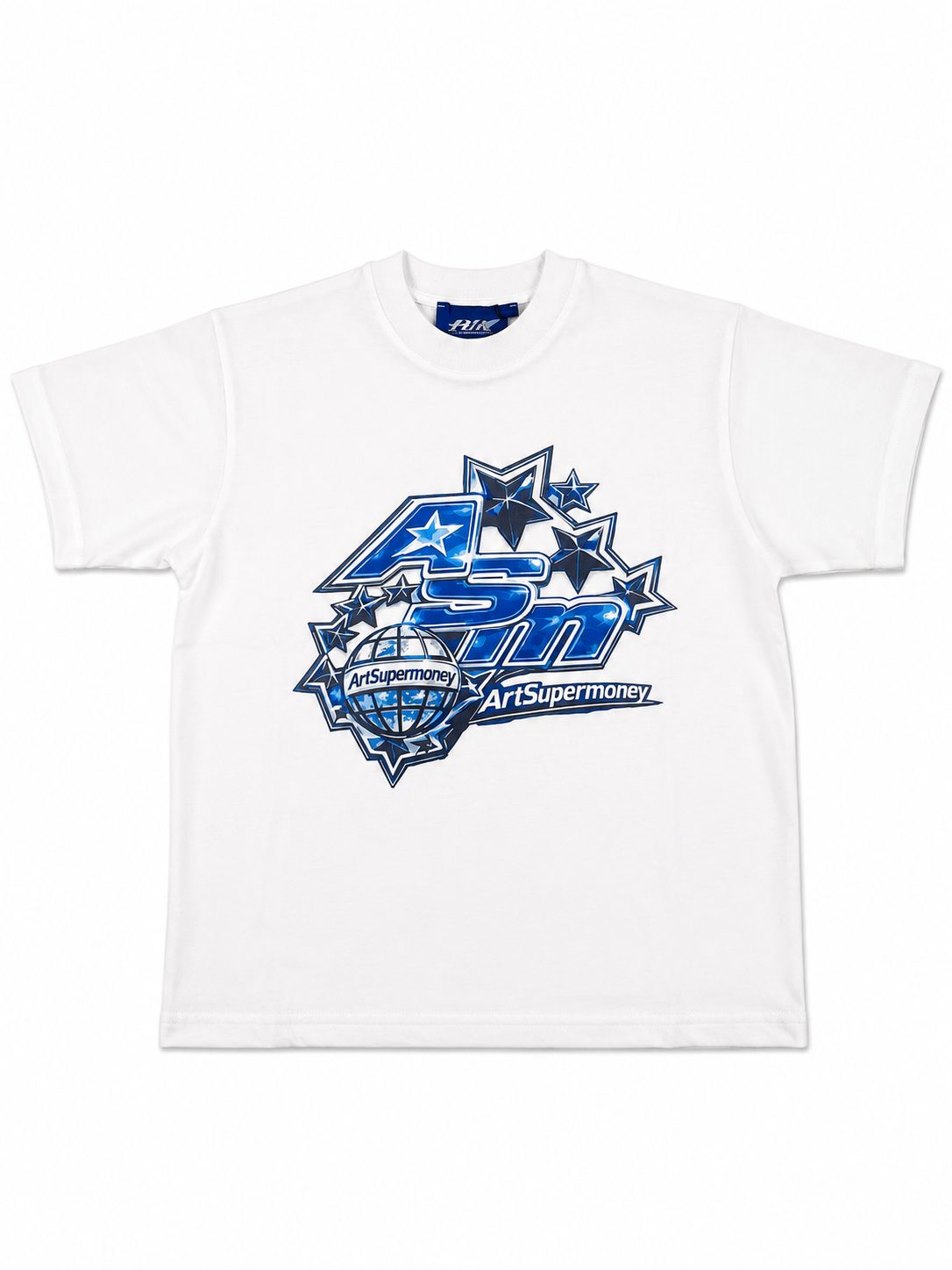 T-Shirt Art Super Money ASM | Stampa e Strass Made in Italy SS26