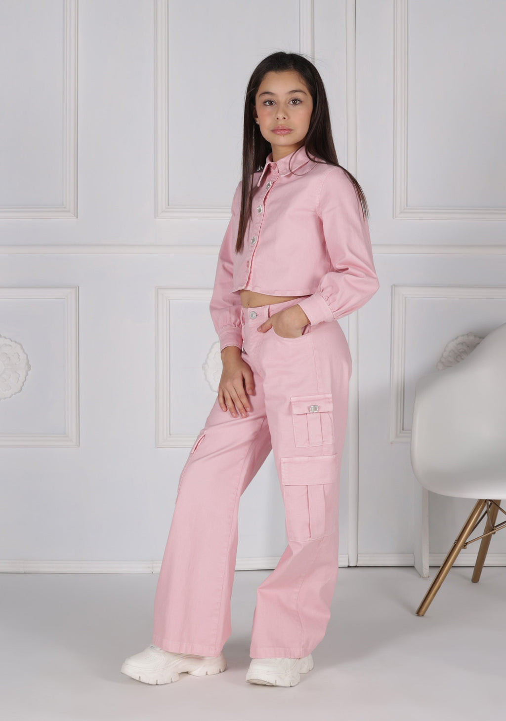 Camicia Denim Fun&Fun Bambina - FW25