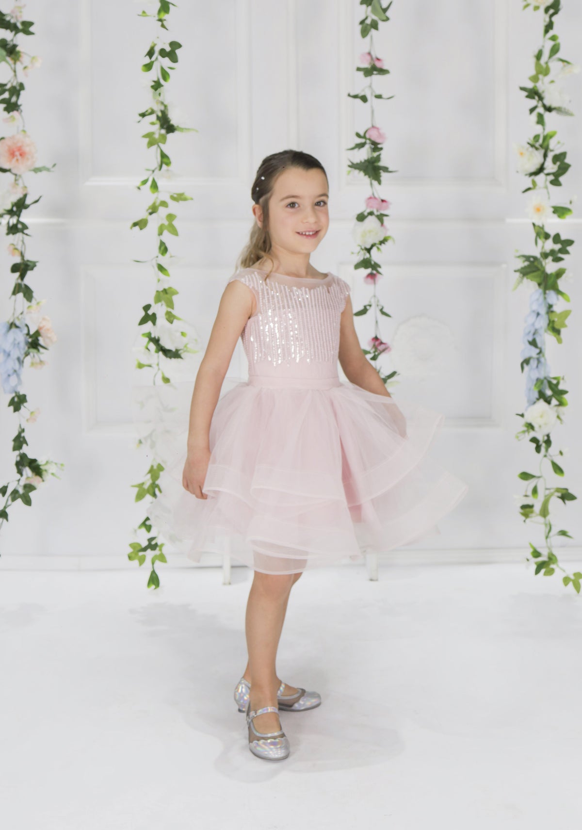 Abito Fun&Fun Rosa Bambina Premium - Elegante SS26