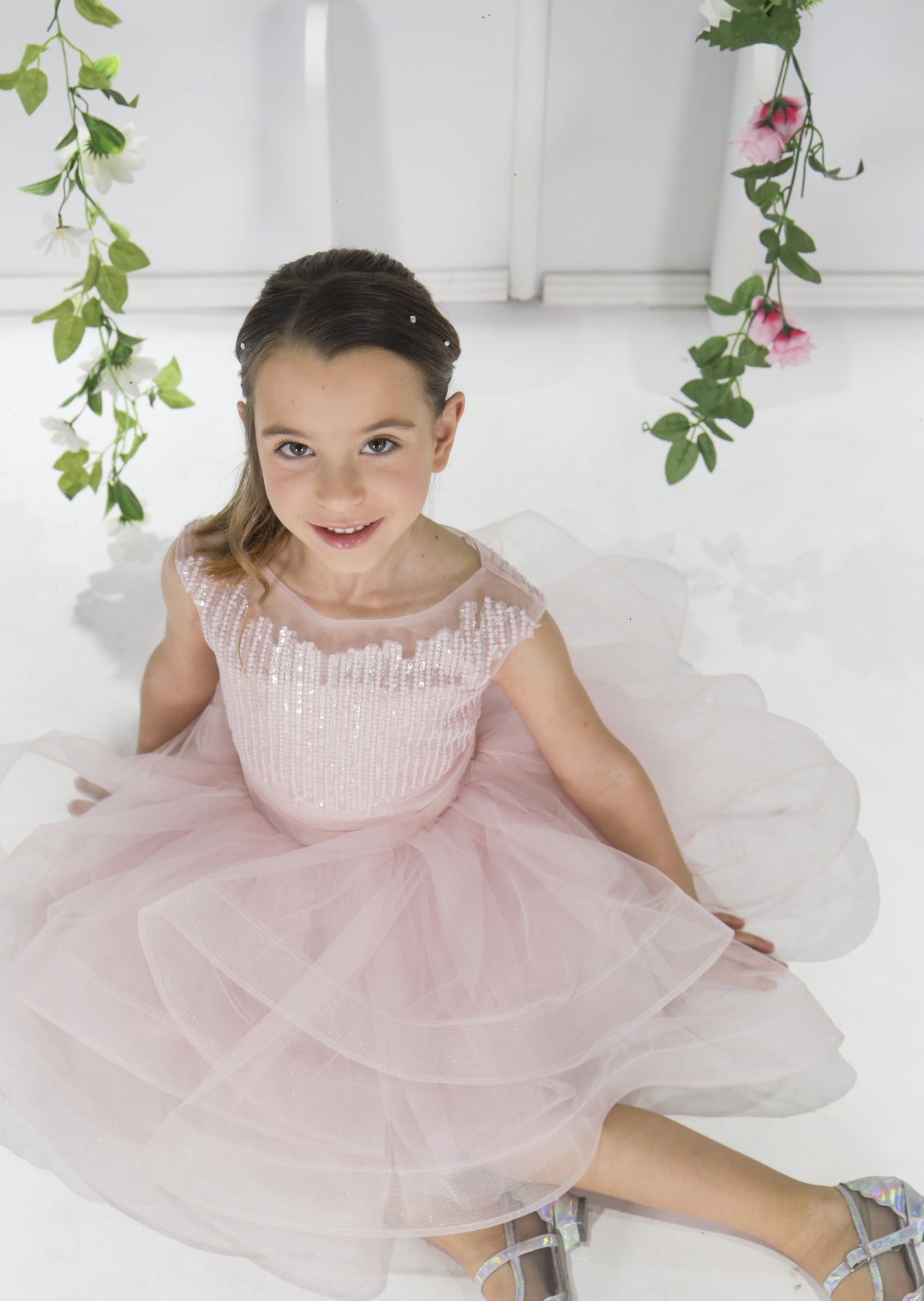 Abito Fun&Fun Rosa Bambina Premium - Elegante SS26