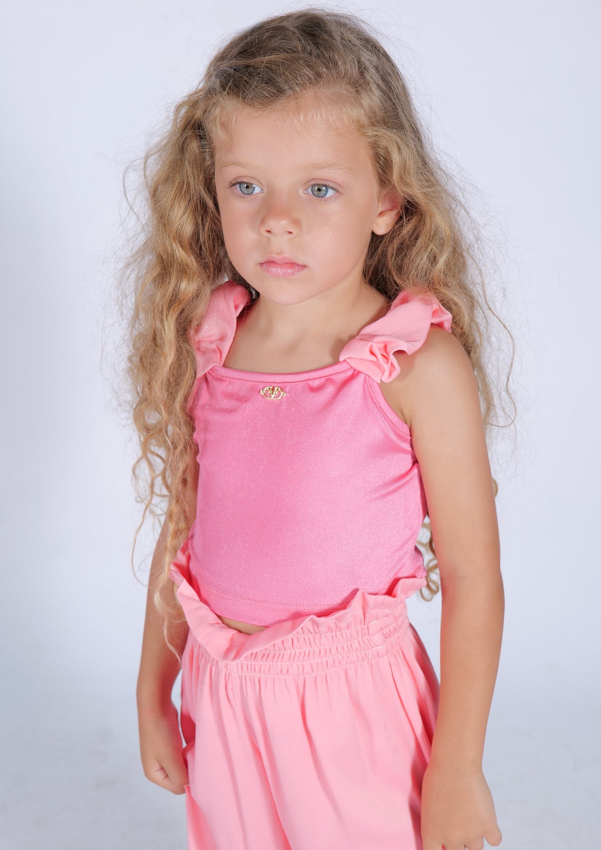 Top Collo a Rotolo Fun&Fun Bambina - SS25
