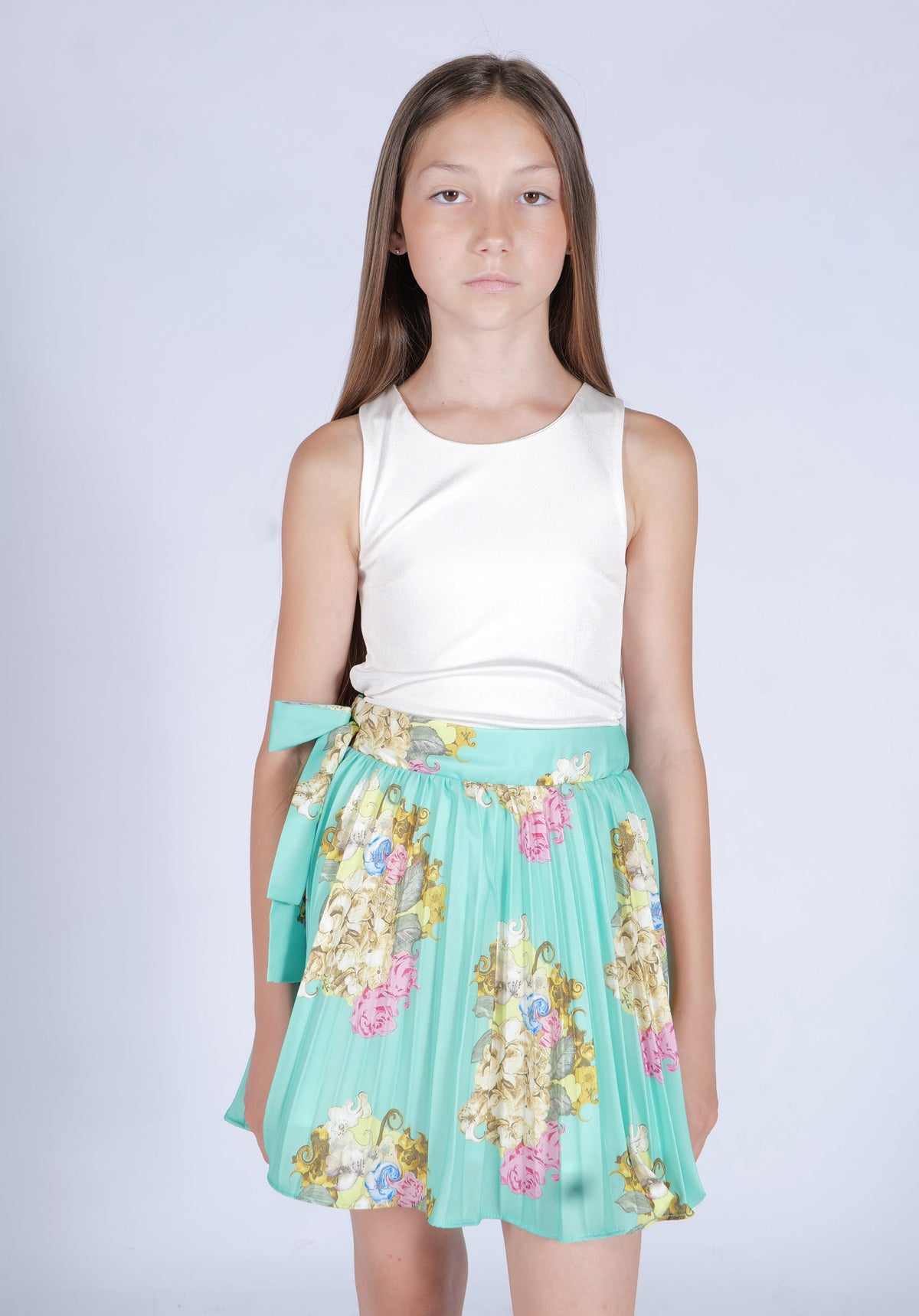 Gonna Viscosa Fluida Fun&Fun Bambina - SS25