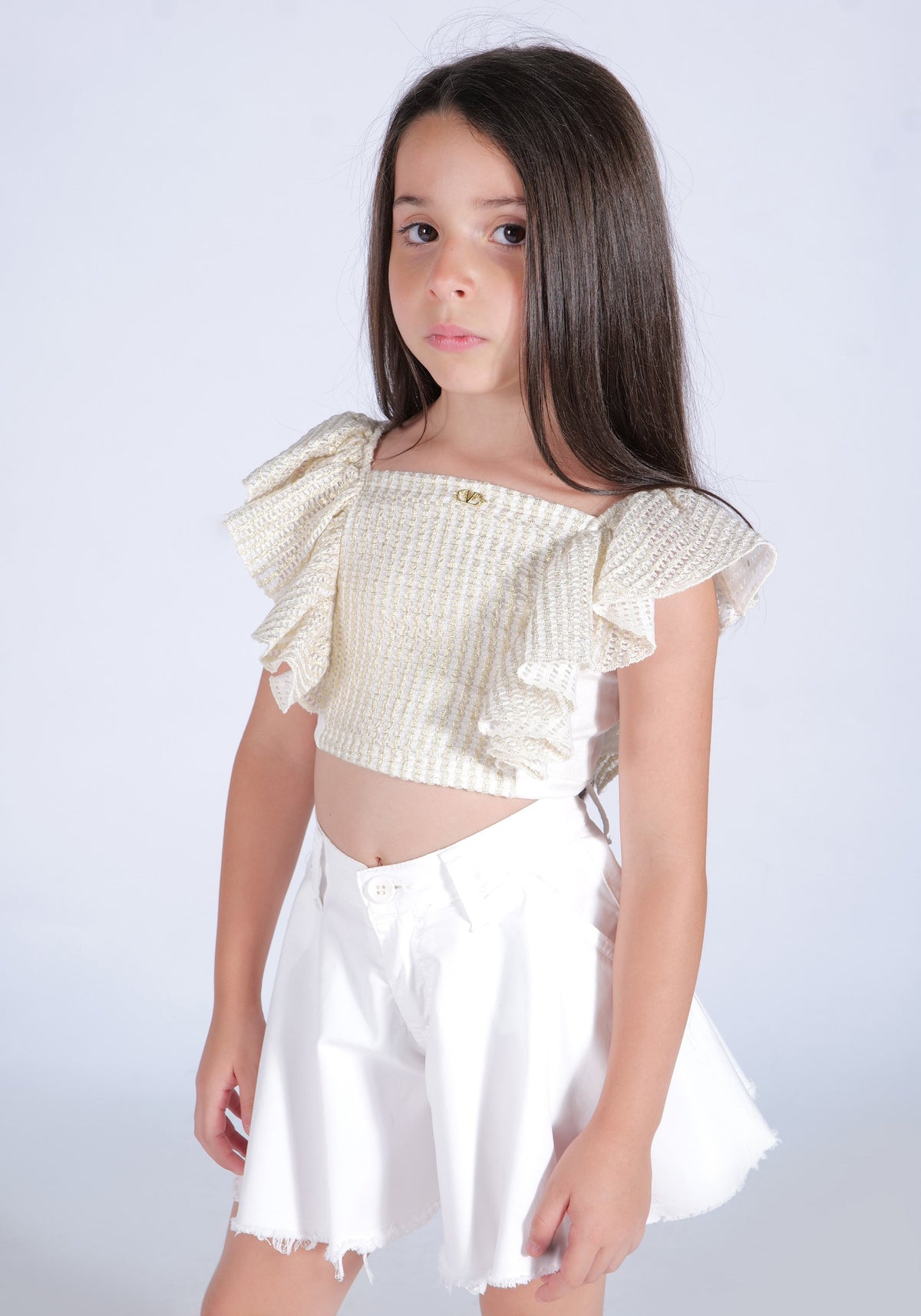 Top Traforato Fun&Fun Bambina - SS25