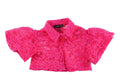 BLUSA IN PIZZO CON FODERA