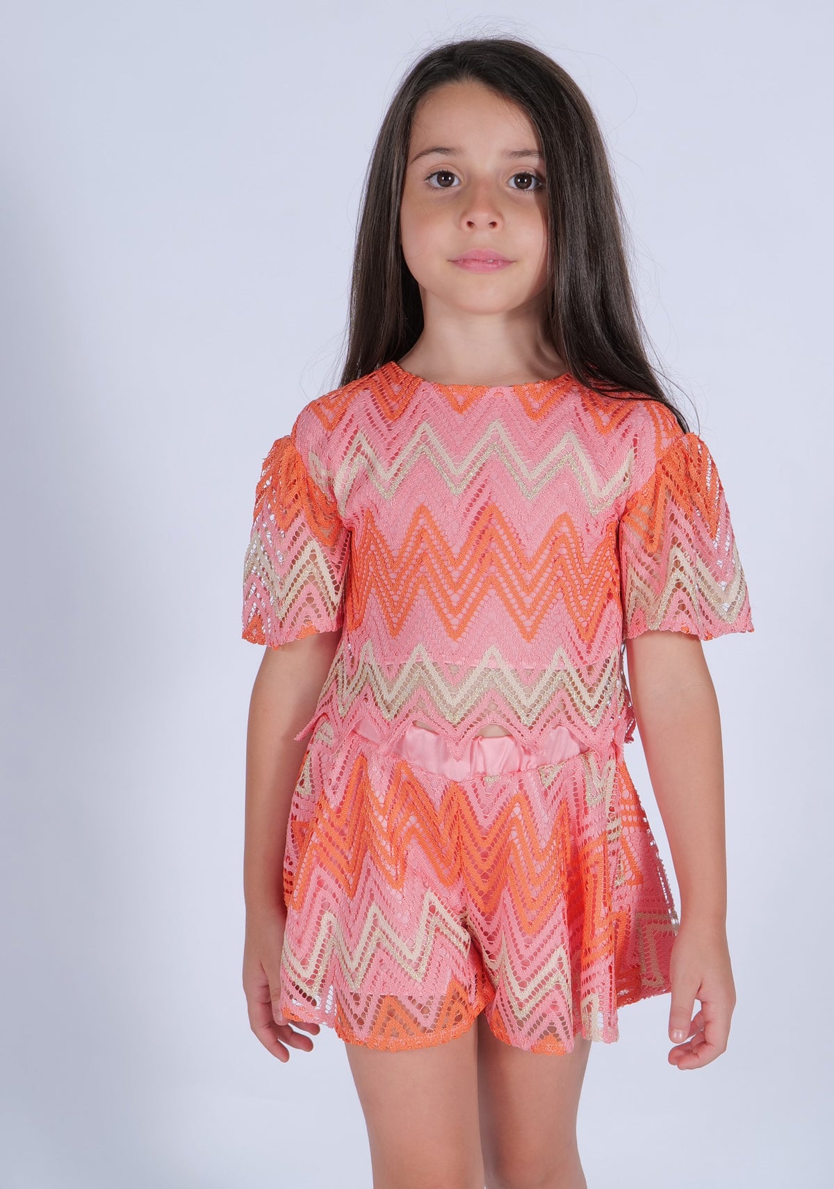 Short Traforato Fun&Fun Bambina - SS25