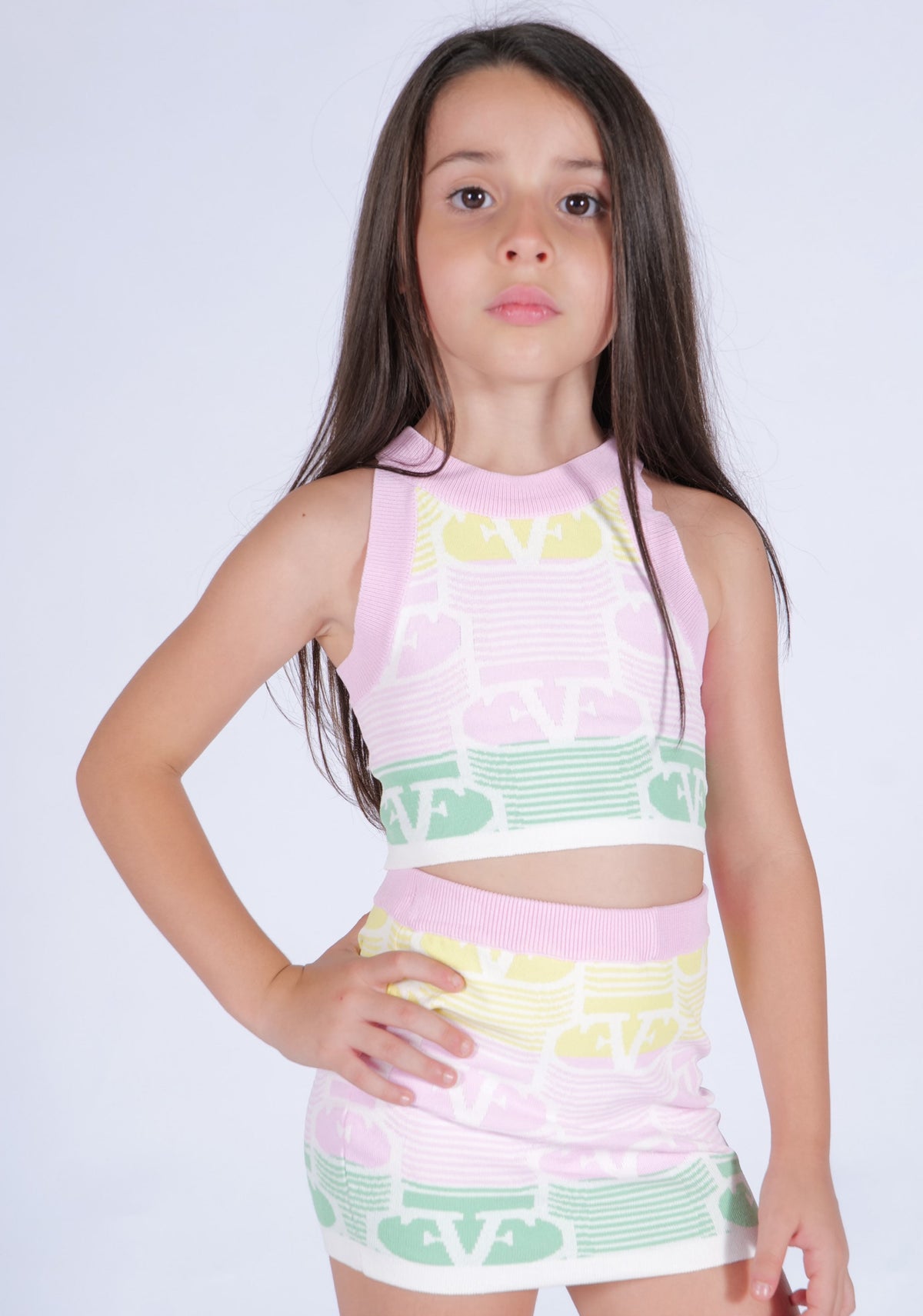 TOP IN MAGLIA JACQUARD