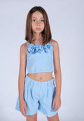 Bermuda Tessuto Tecnico Fun&Fun Bambina - SS25