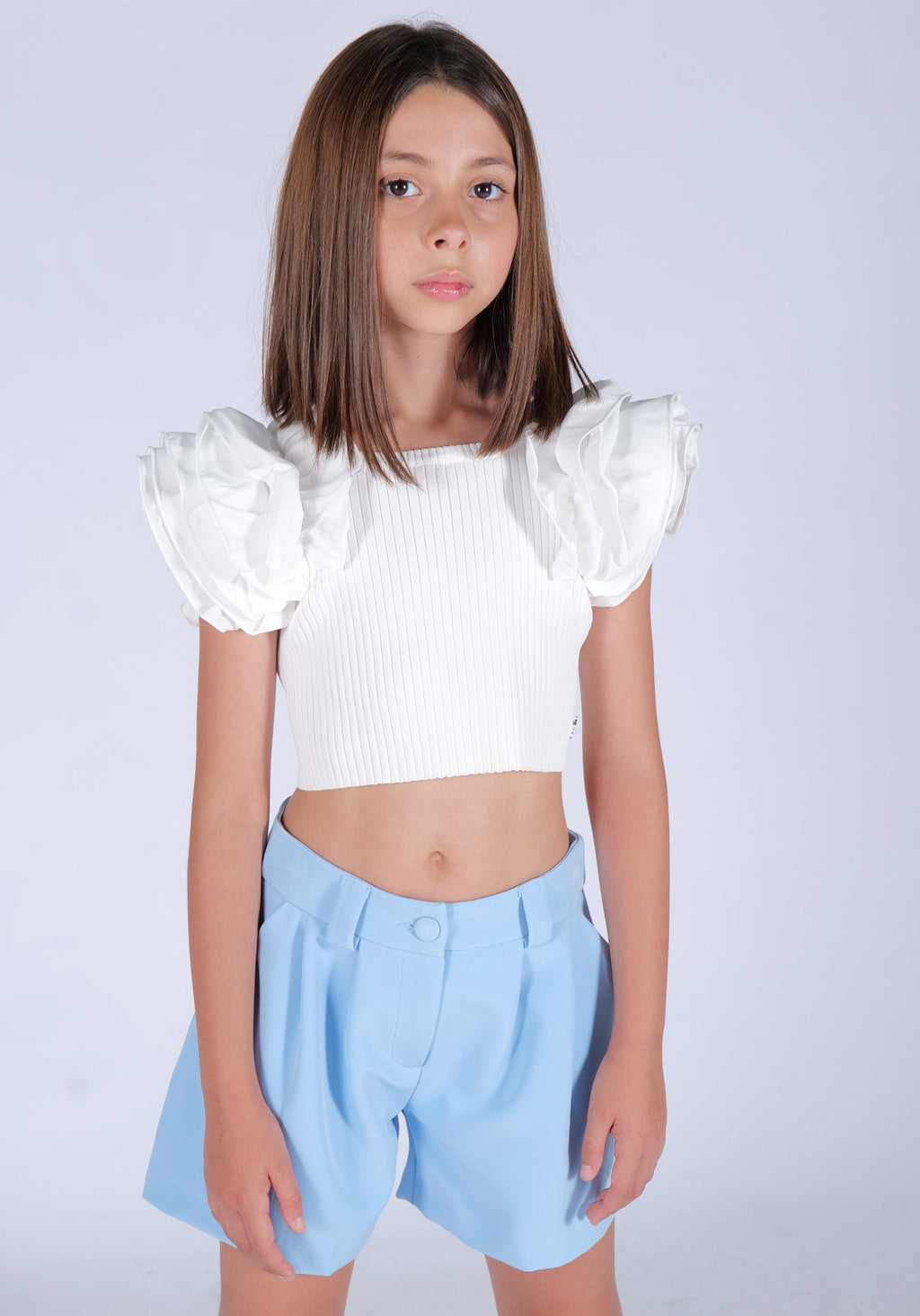 Bermuda Tessuto Tecnico Fun&Fun Bambina - SS25