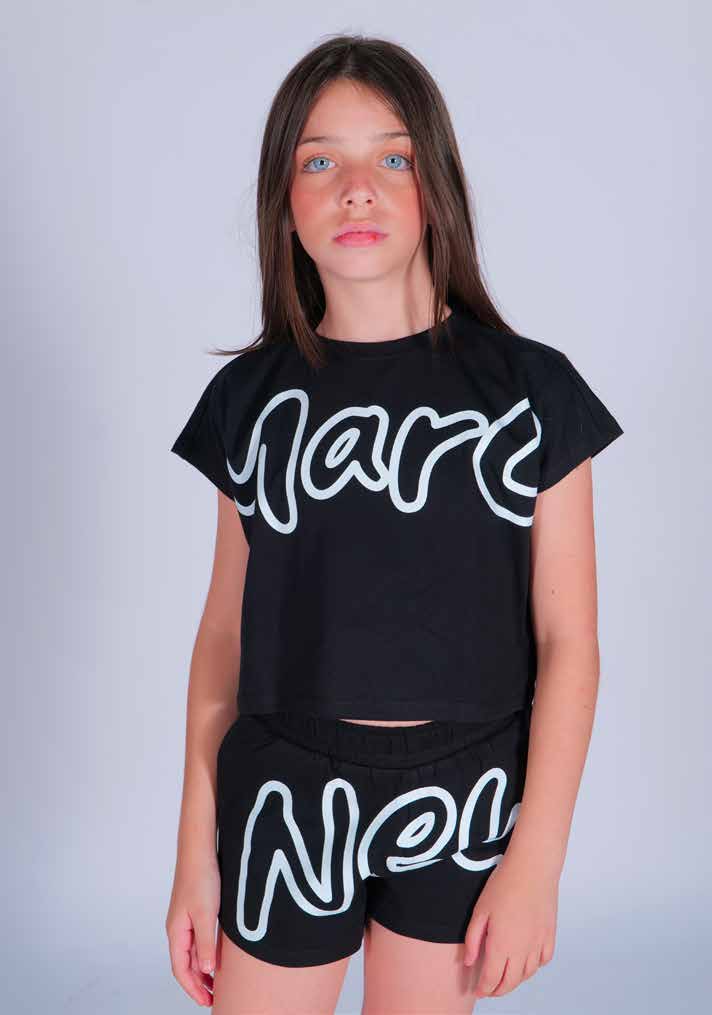 Marc Ellis Completo in Jersey di Cotone Junior - SS25