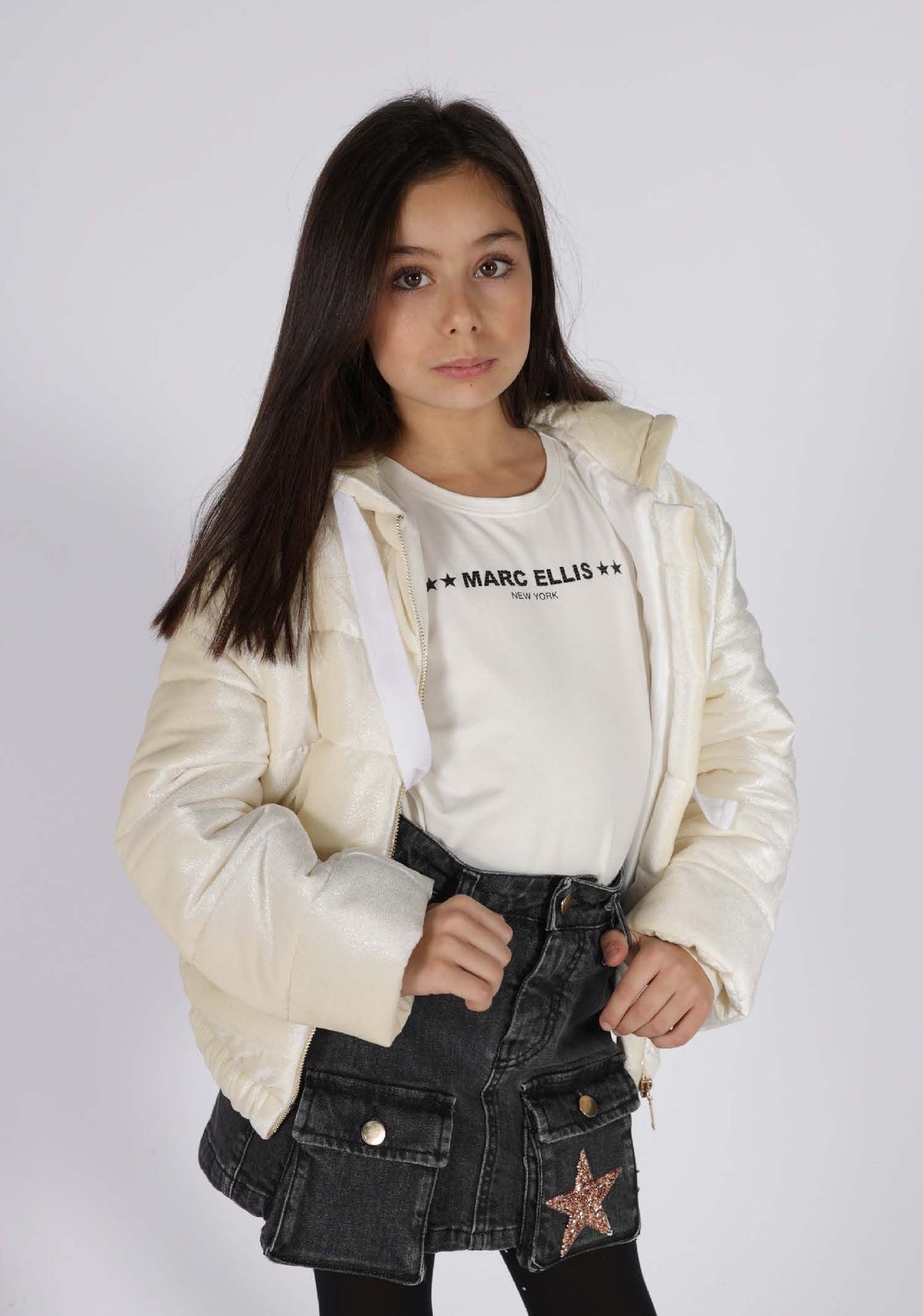 T-shirt Strass Marc Ellis Bambina - FW24