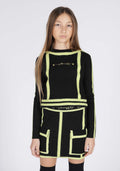 Maglia Lana Nero Marc Ellis Bambina 2 - FW24