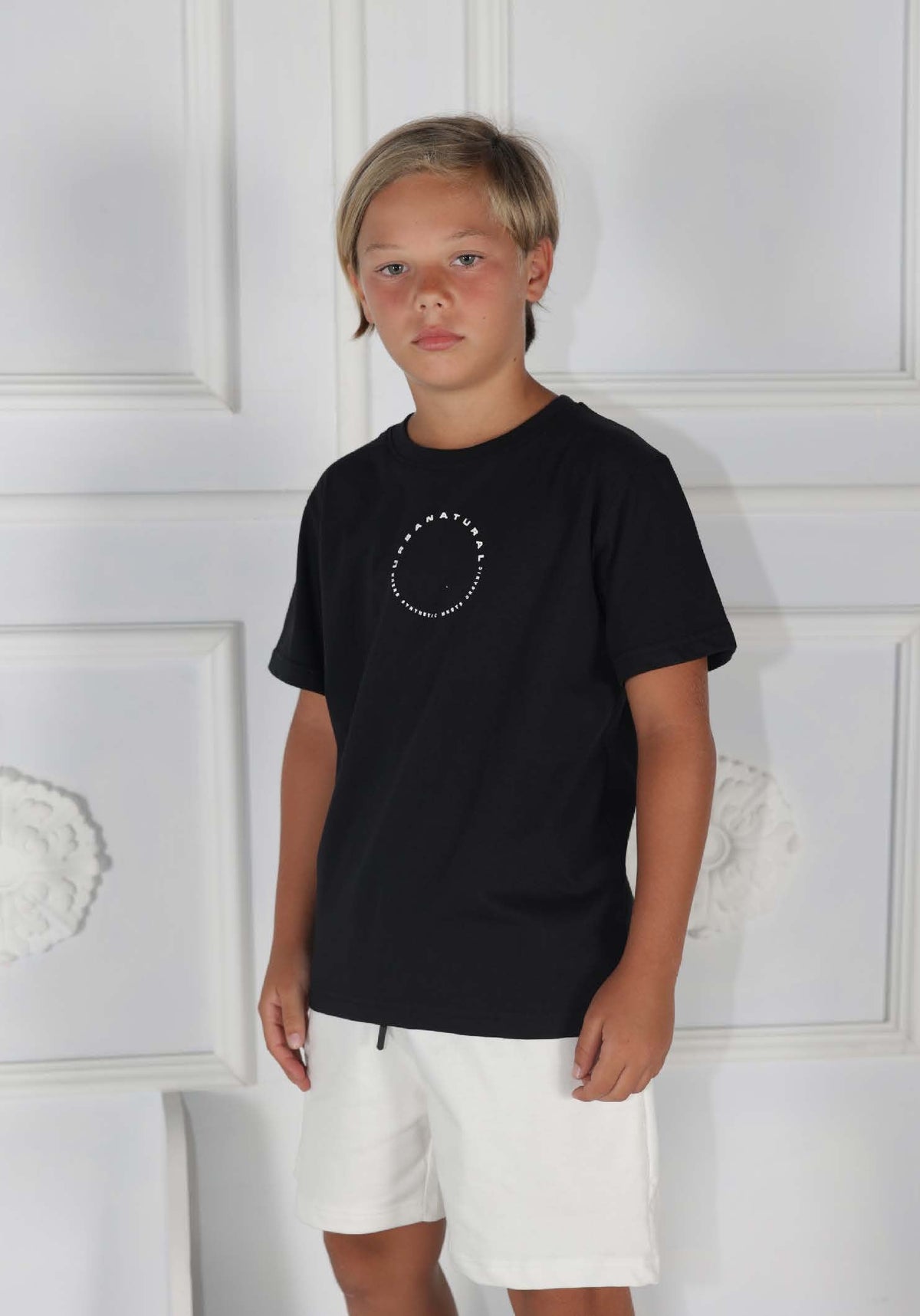 T-shirt Siviglia nero bambino