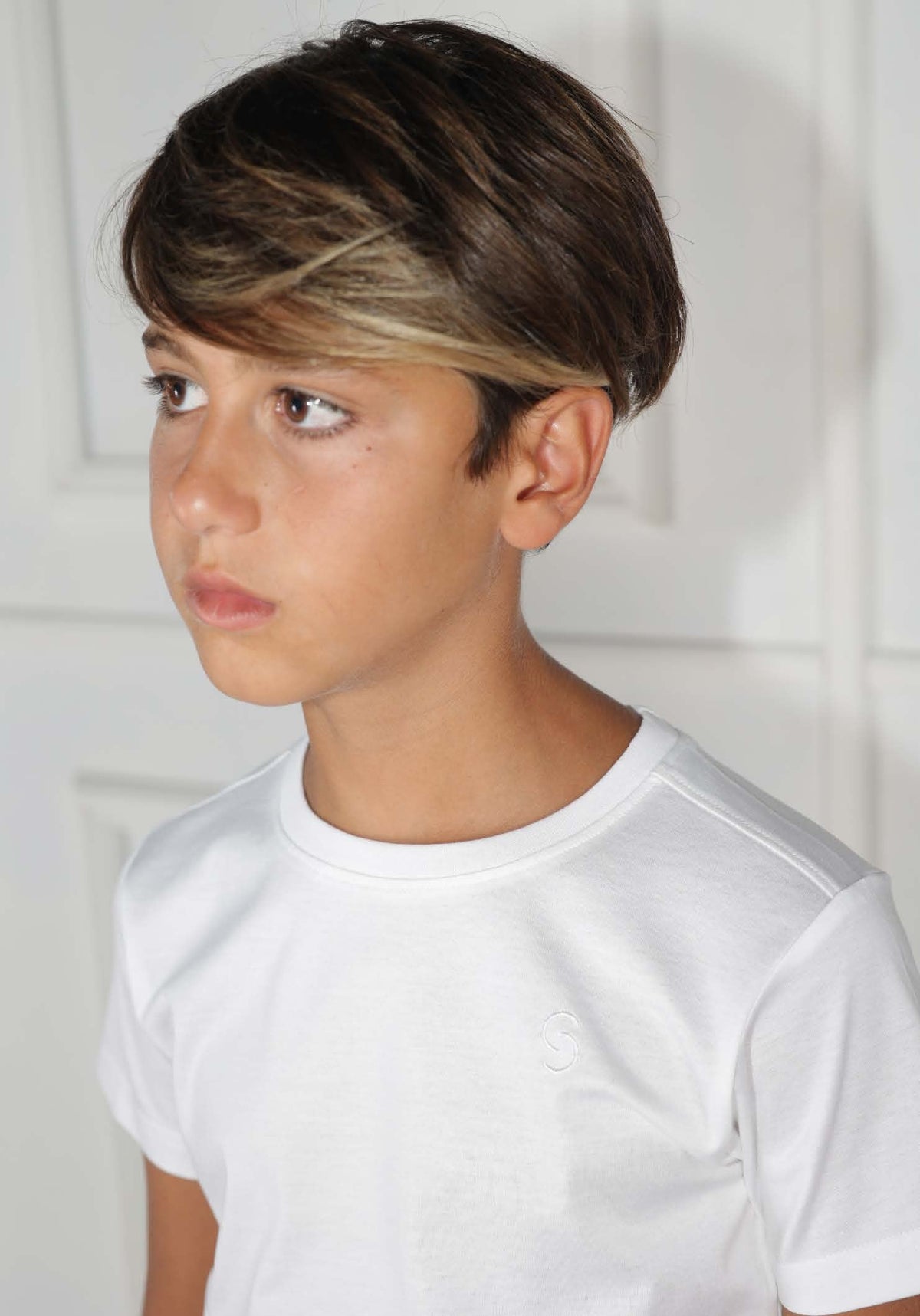 T-shirt Siviglia bianco bambino