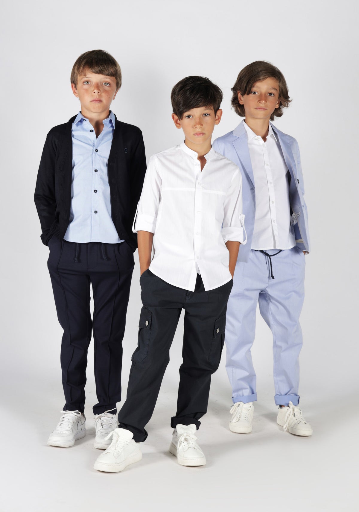 Pantalone Siviglia Classico in Blu Viscosa