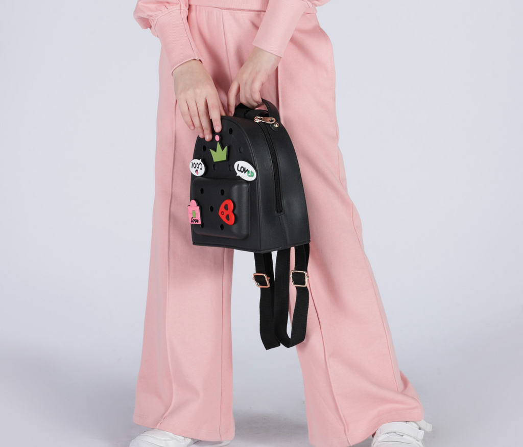 Fun&Fun Zainetto Nero Bambina - FW24