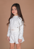 Fun&Fun Chic Maglia Bianco Panna Baby Bambina - FW24