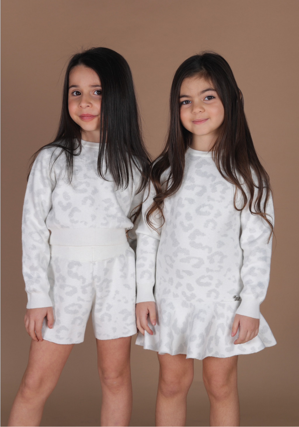 Fun&Fun Chic Maglia Bianco Panna Baby Bambina - FW24