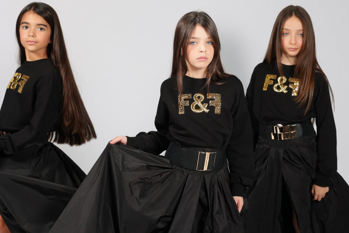 Fun&Fun Couture short bambina - FW23