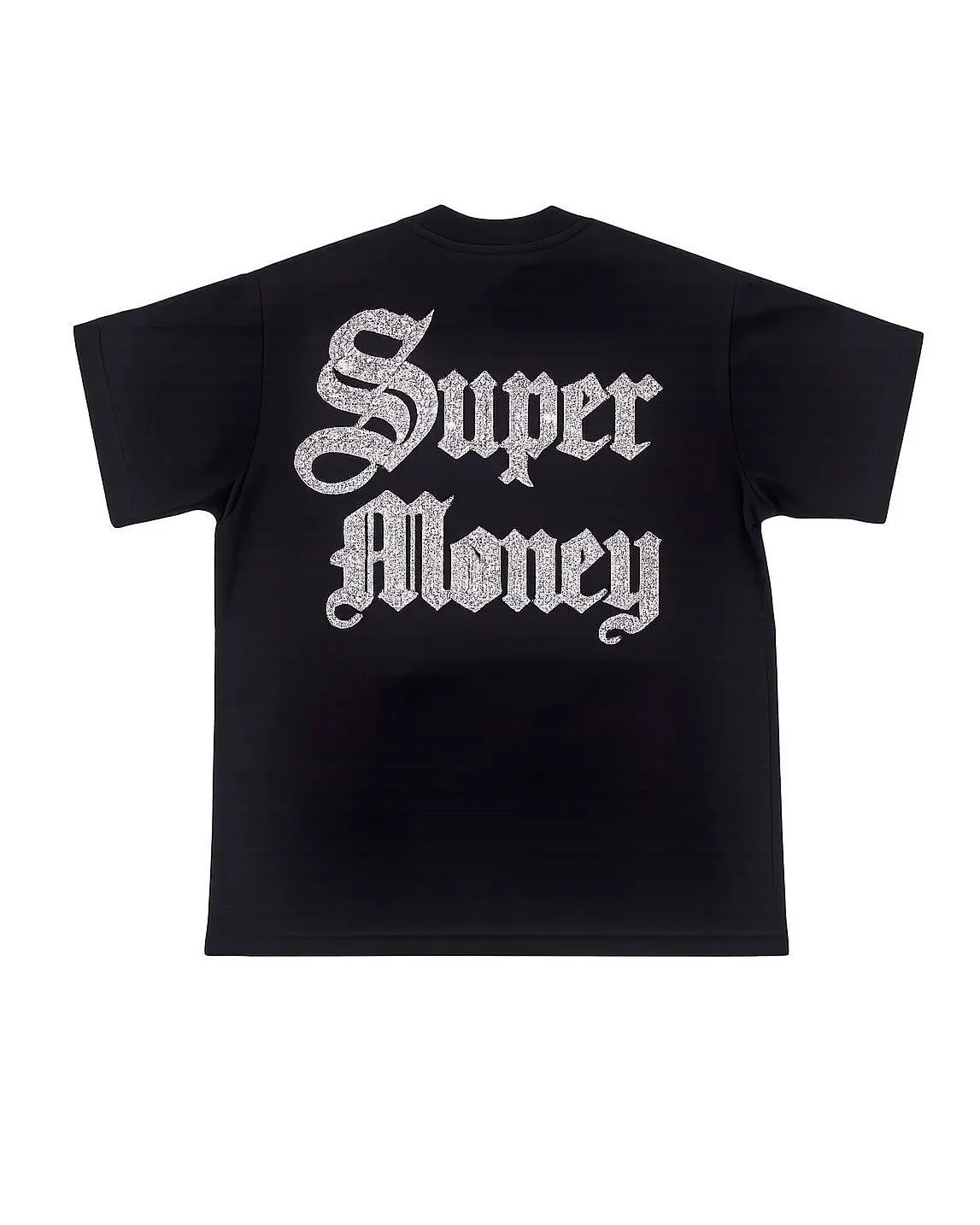 T-Shirt Art Super Money Stampa Viso Bandana | Strass SS26