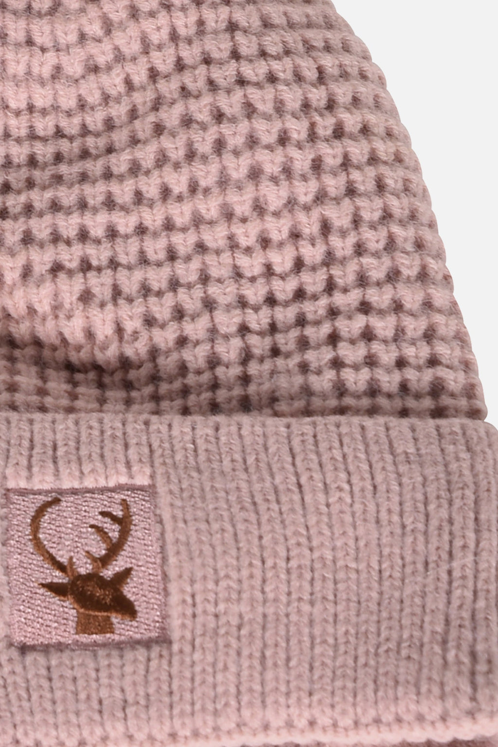 Cappello Invernale con Ricamo Renna e Pon-Pon