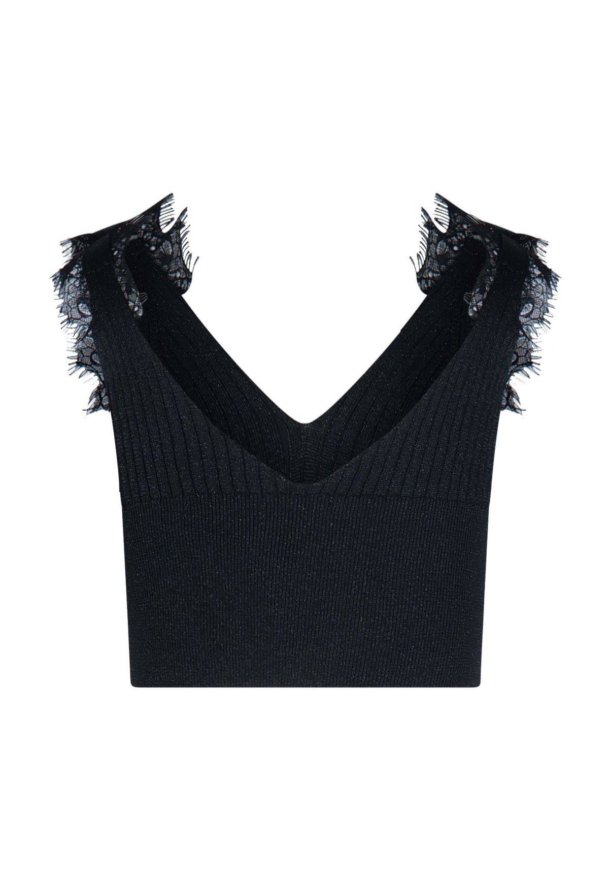 Fun&Fun Chic Top Nero Junior Bambina - SS24