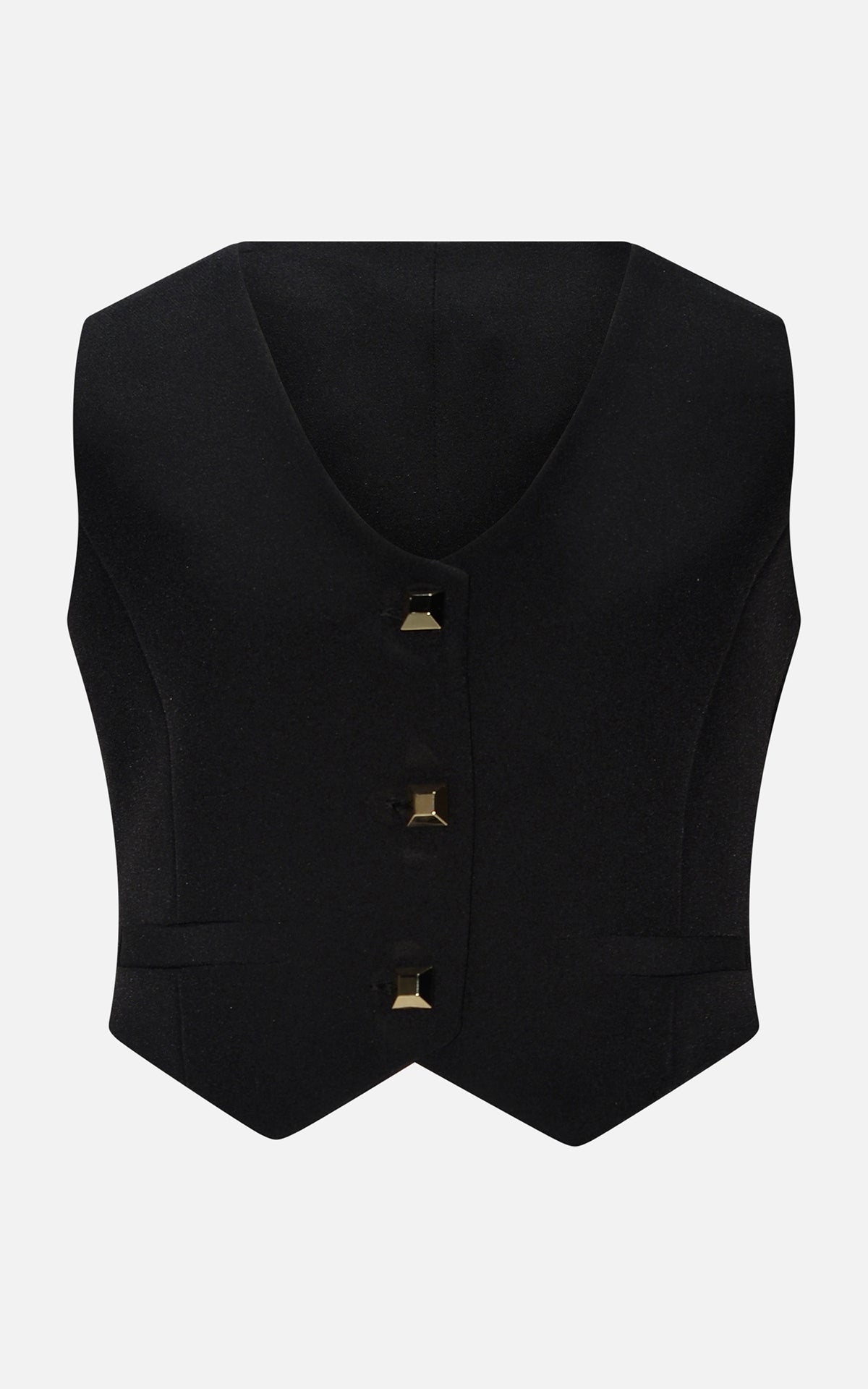 HLove Gilet Nero Junior Bambina - FW24