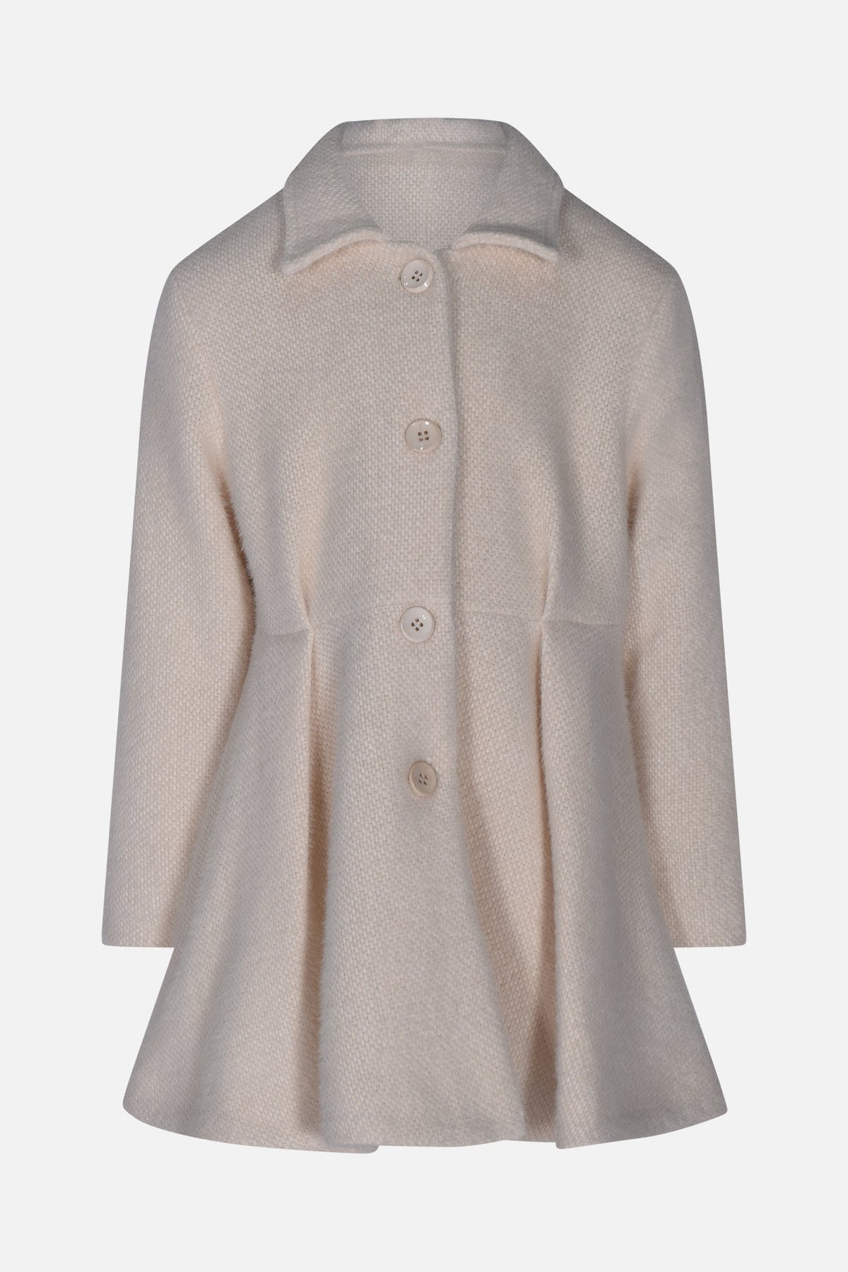 Fun&Fun Chic Cappotto Panna Junior Bambina - FW24