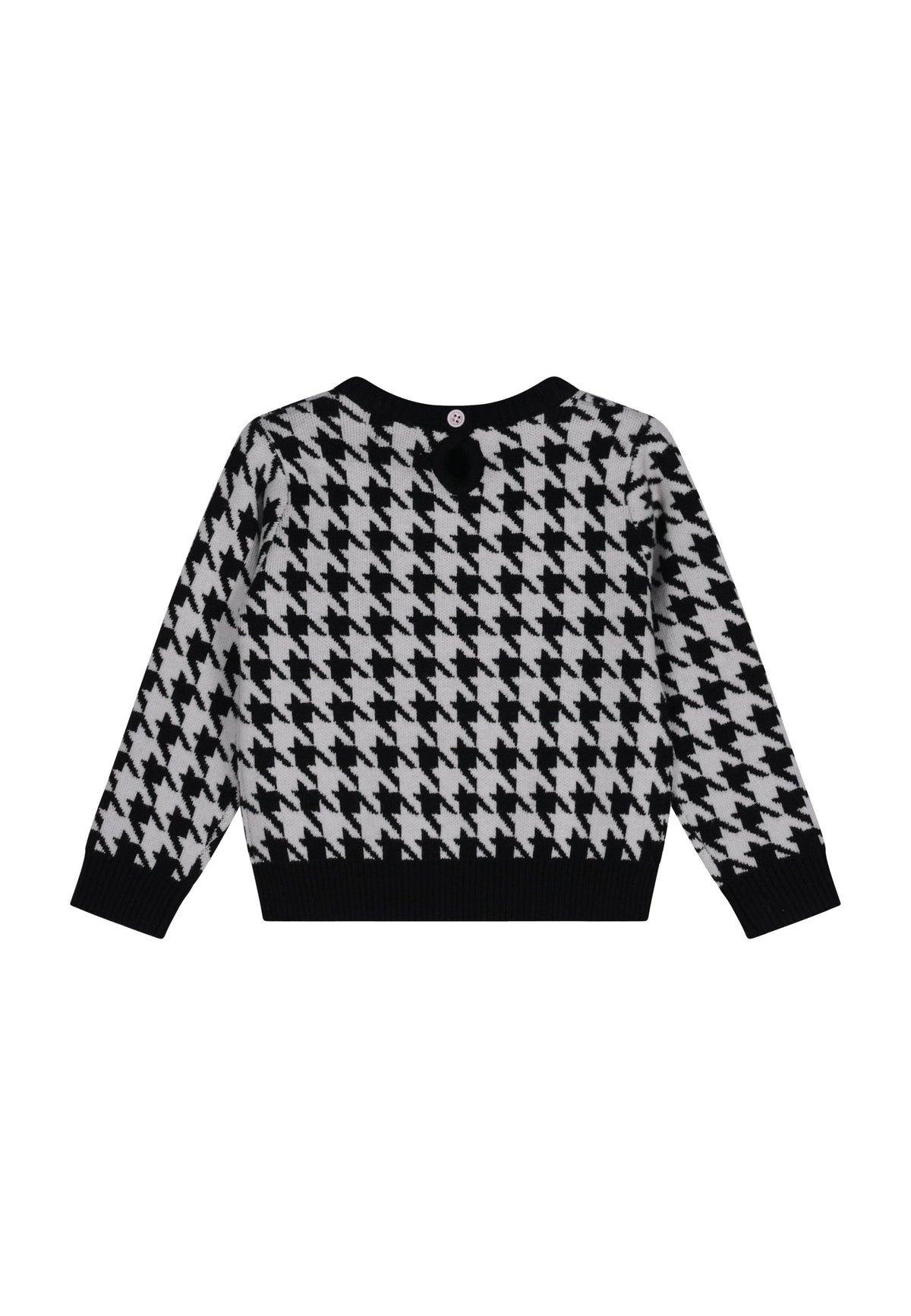Fun&Fun Maglioncino Bianco e Nero Neonata - FW23