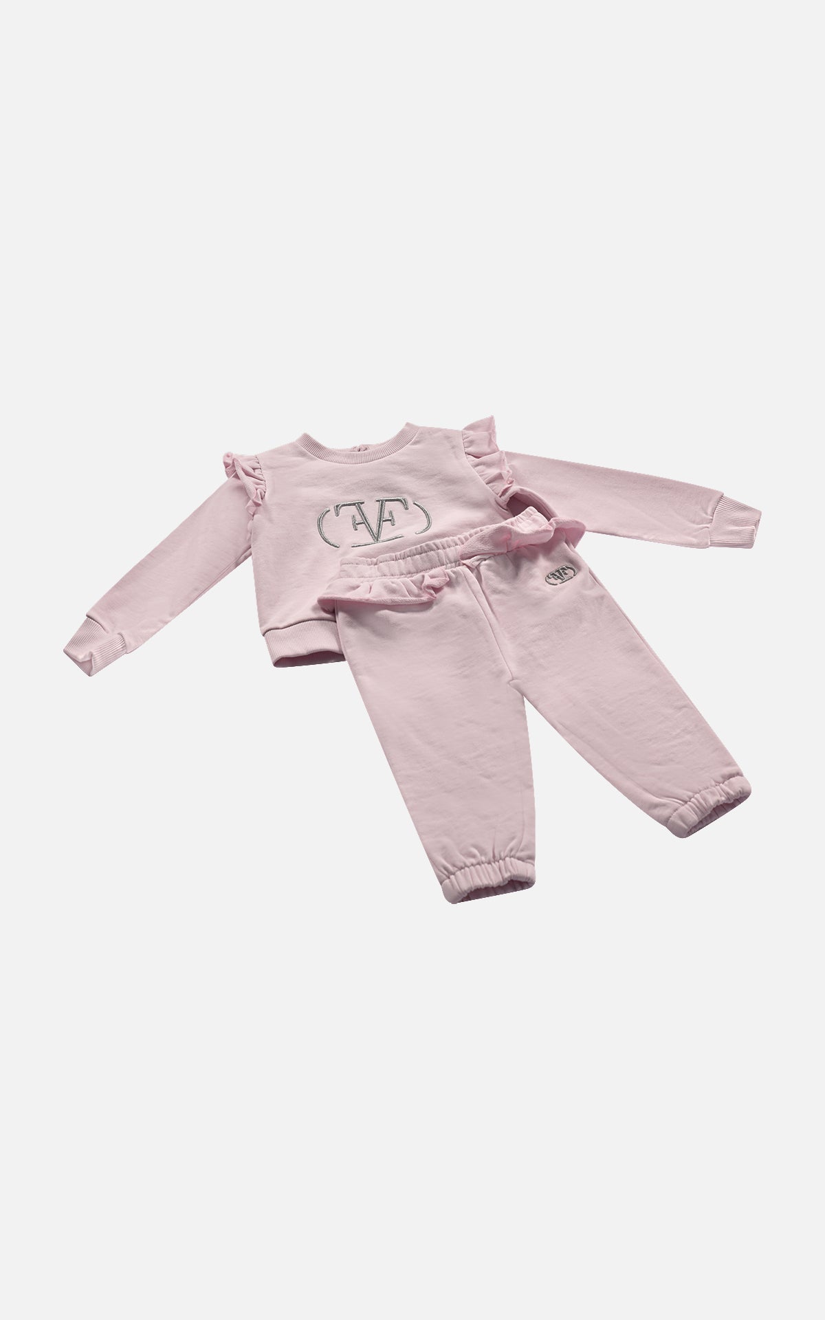 Fun&Fun Completo Tuta Rosa Neonata - FW24