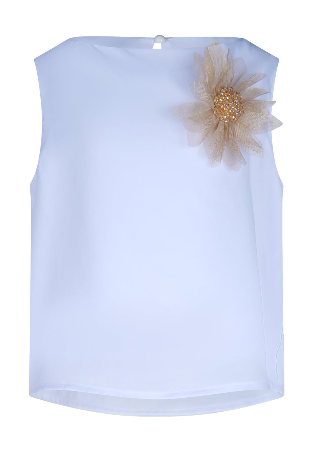 Fun&Fun Chic Camicia Bianca Junior Bambina - SS24