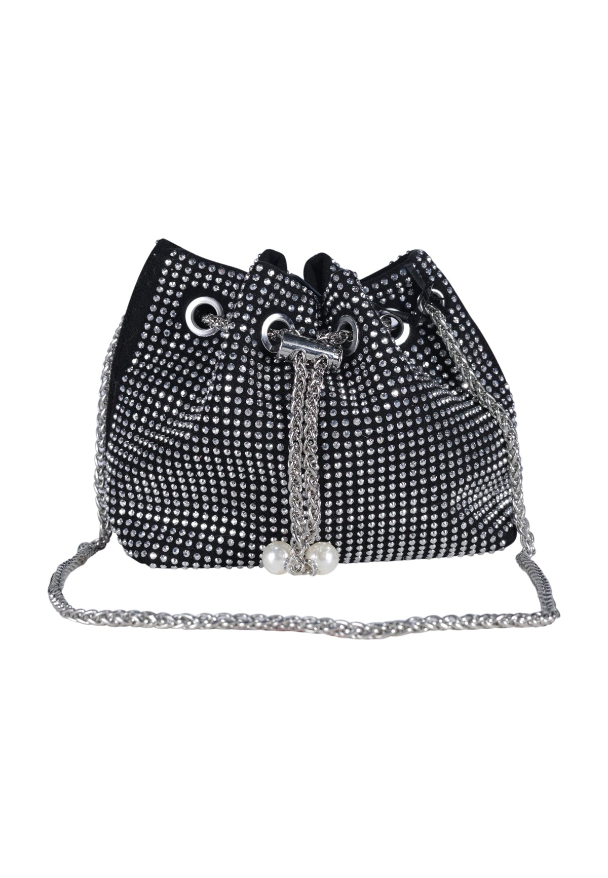 Fun&Fun Borsetta Nera e Argento Bambina - FW24