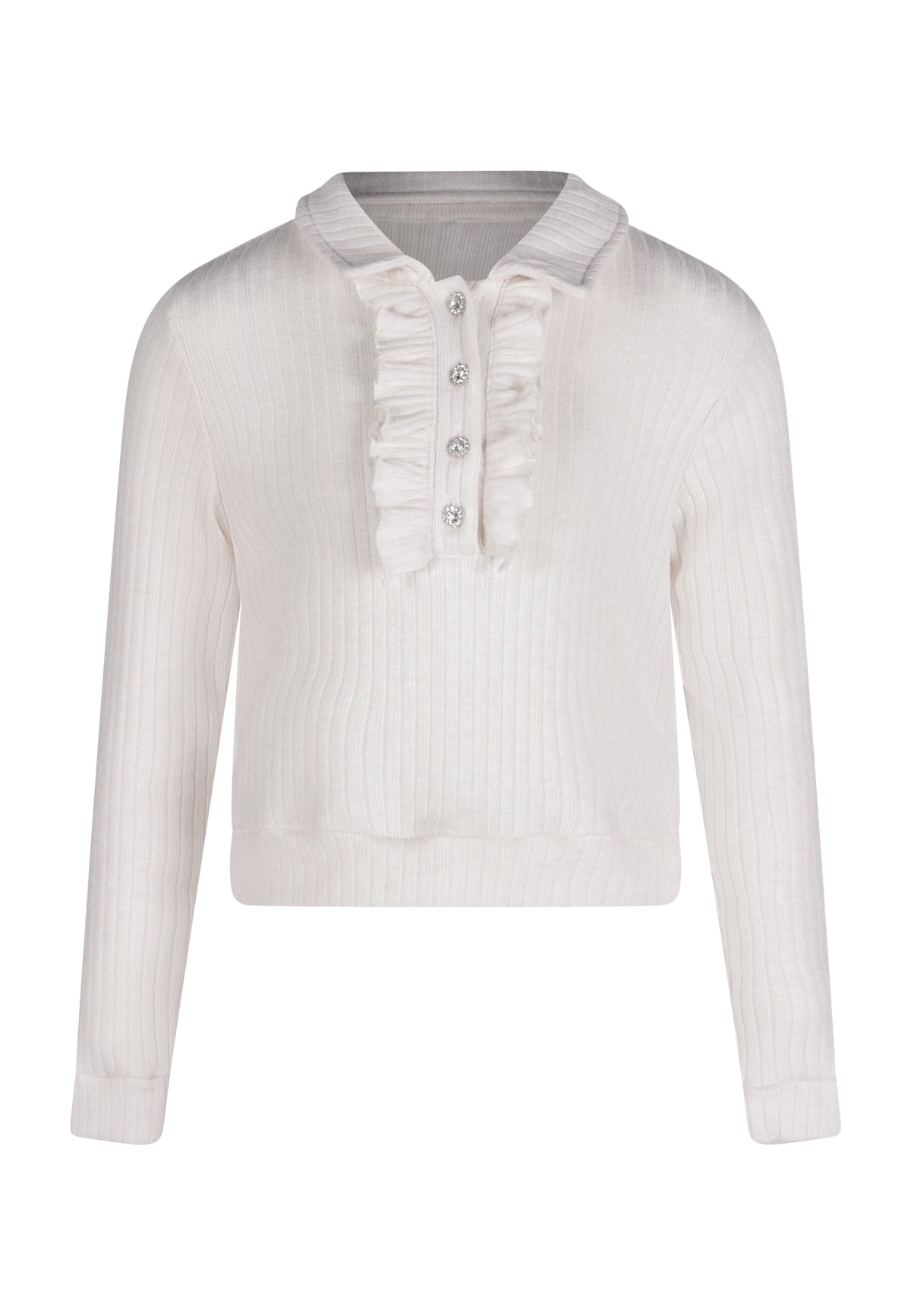 Fun&Fun Chic Maglia Bianco Latte Junior Bambina - FW23
