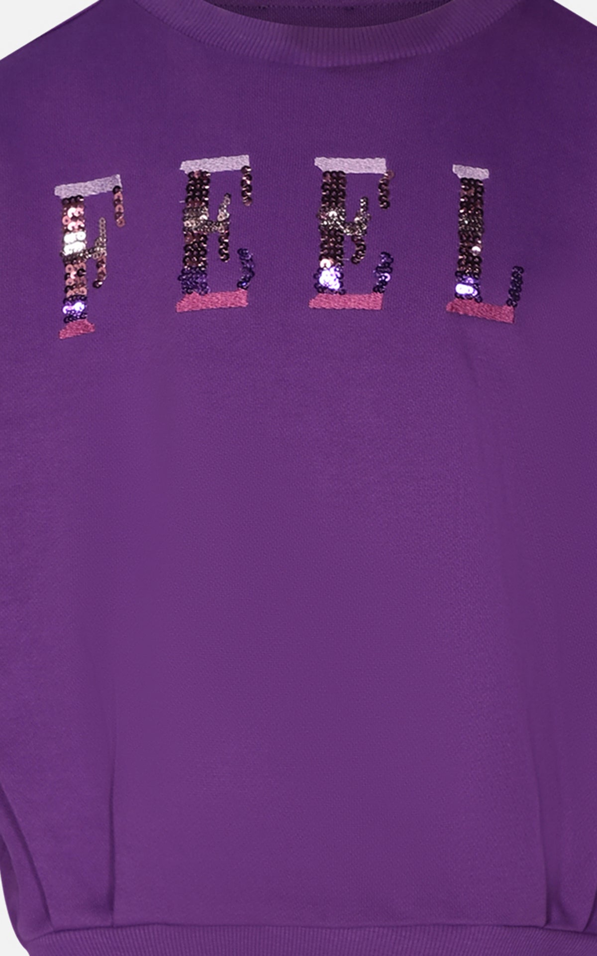 Fun&Fun Felpa Viola Junior Bambina - FW24