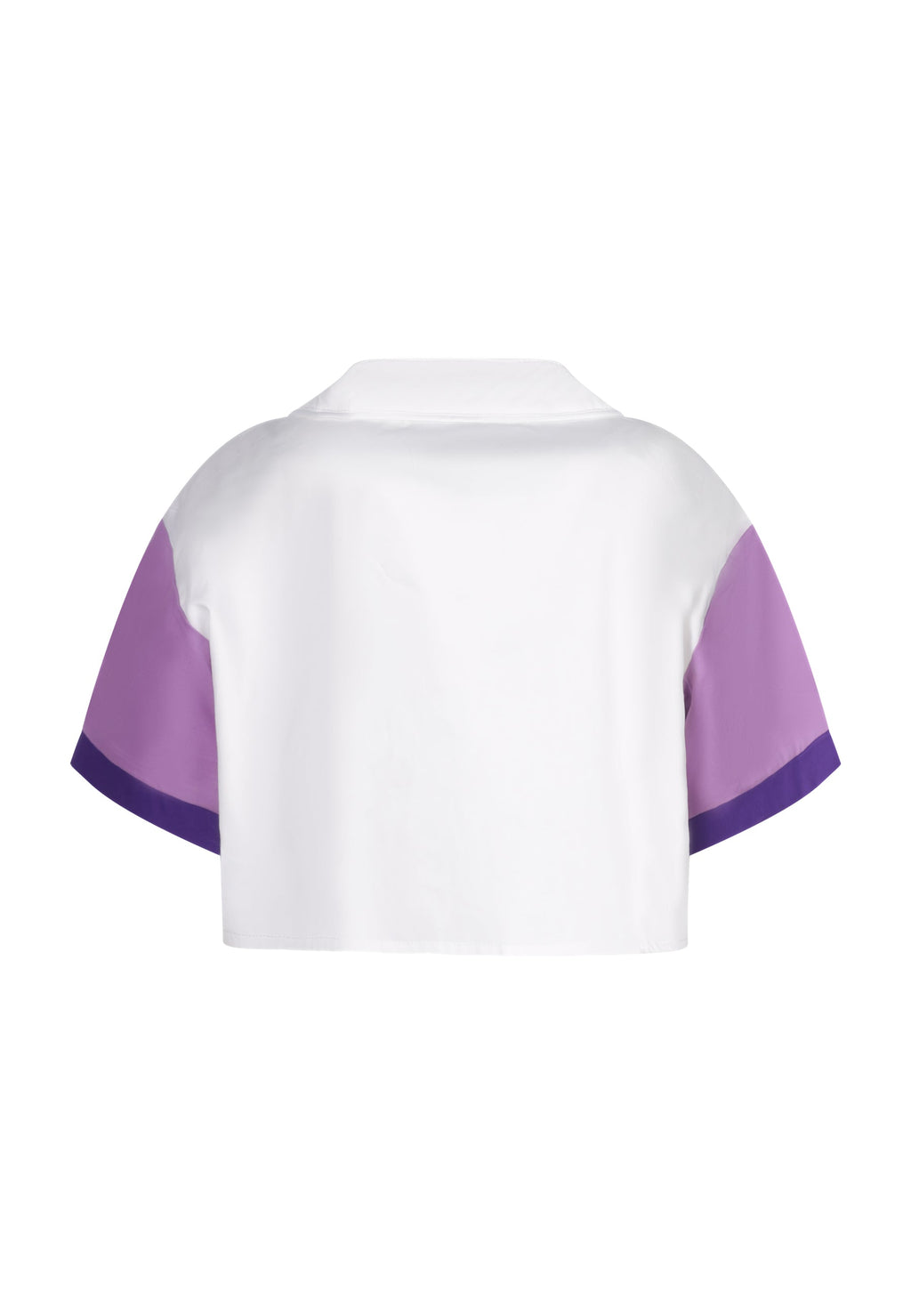Marc Ellis Camicia Bianco e Viola Junior Bambina - SS24